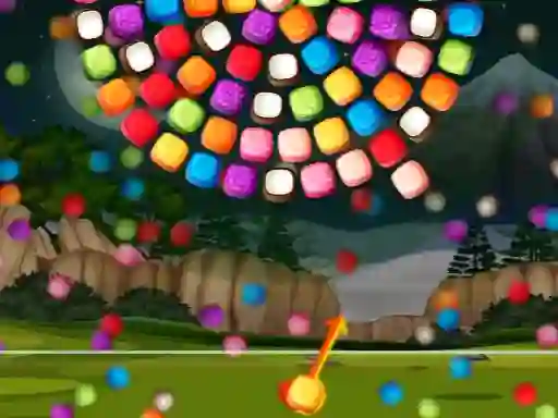 Гульня Bubble Shooter Candy Wheel онлайн