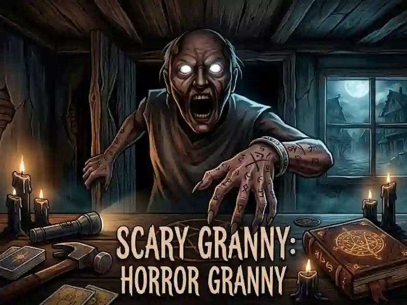 Гульня Scary Granny: Horror Granny онлайн