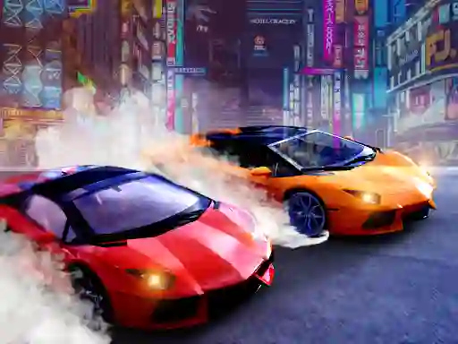 Гульня Two Lambo Rivals: Drift онлайн