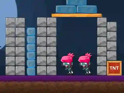 Гульня Angry Skulls онлайн