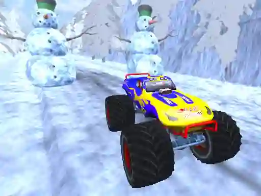 Гульня Christmas Monster Truck онлайн