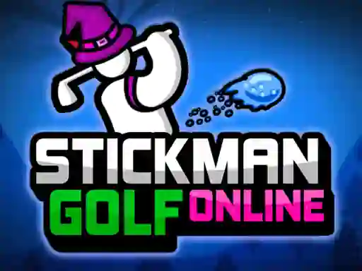 Гульня Stickman Golf Online онлайн