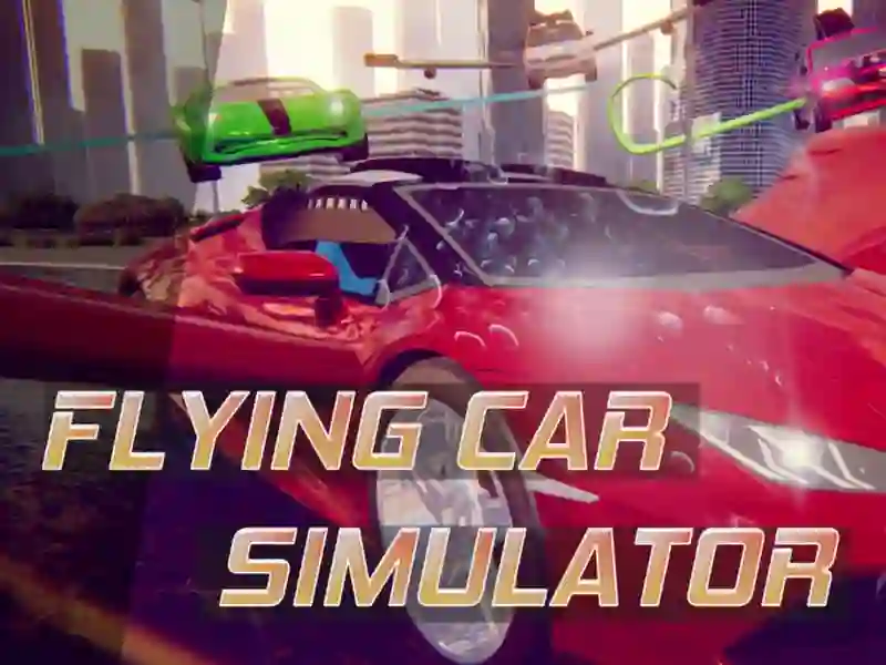 Гульня Flying Car Extreme Simulator онлайн