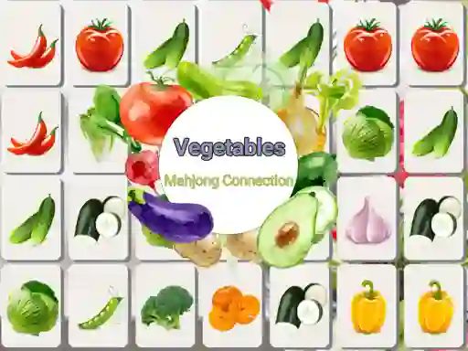 Гульня Vegetables Mahjong Connection онлайн