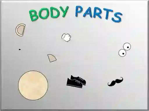 Гульня Body parts онлайн