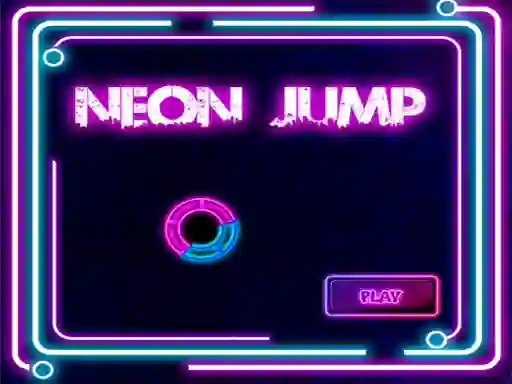 Гульня Neon Jump онлайн