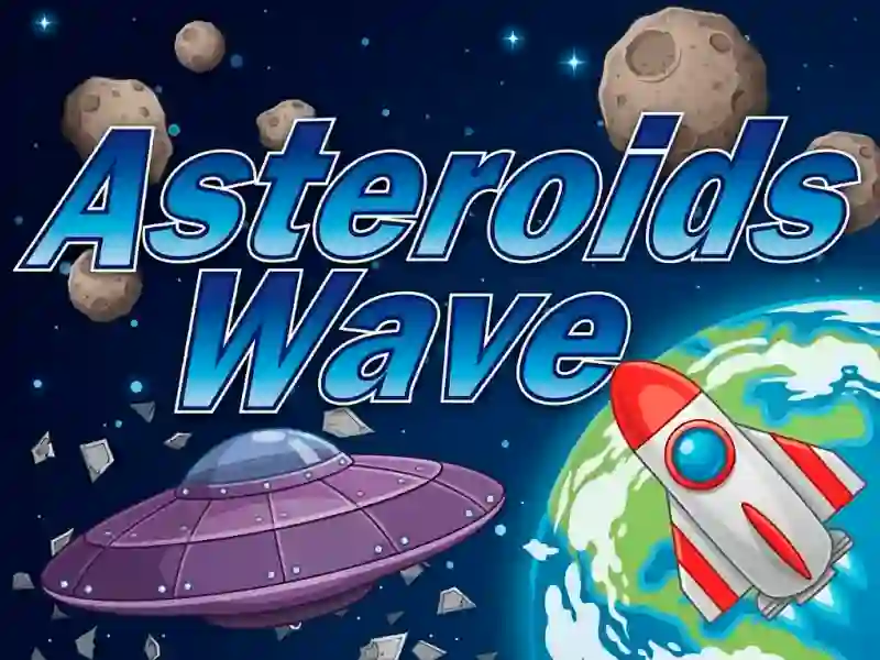 Гульня Asteroids Wave онлайн