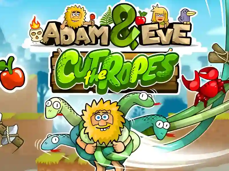 Гульня Adam and Eve: Сut the ropes онлайн