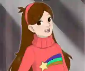 Гульня Mabel Dress Up Game онлайн