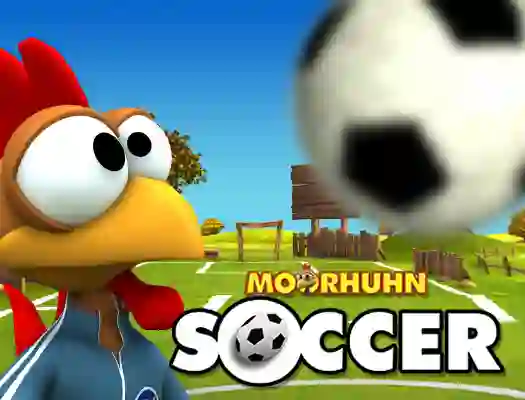 Гульня Moorhuhn Soccer онлайн