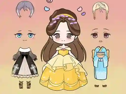 Гульня Vivi Doll Dress Up онлайн