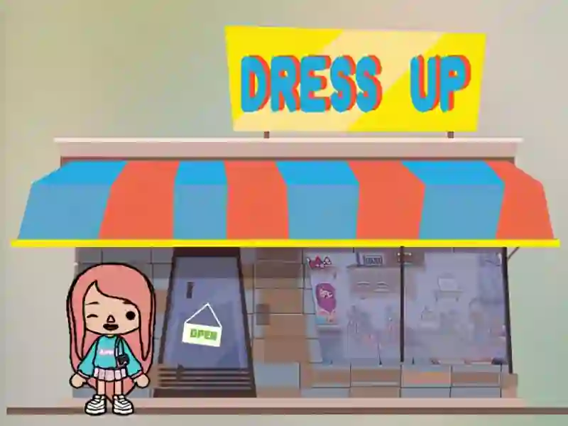 Гульня Dress up Toca Boca Fan онлайн