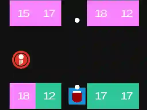 Гульня Math Attack онлайн