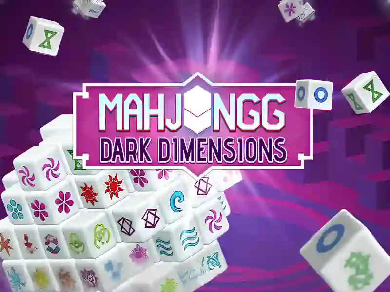 Гульня Mahjong dark dimensions онлайн