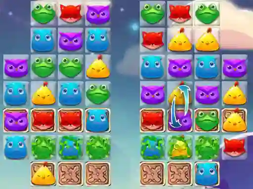 Гульня Save Color Pets онлайн
