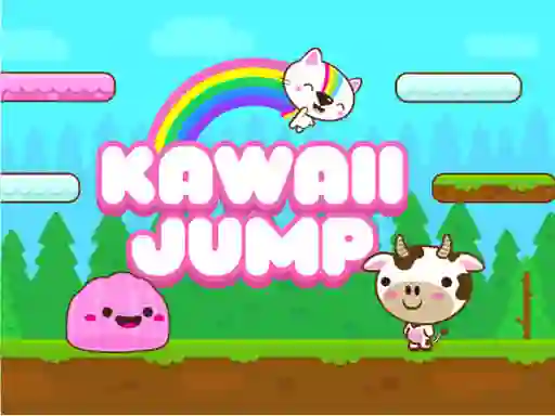 Гульня Kawaii Jump онлайн