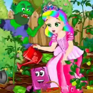 Гульня Princess juliet garden trouble онлайн