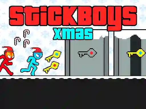 Гульня StickBoys Xmas онлайн