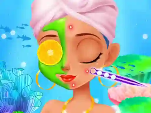 Гульня Mermaid Games Princess Makeup онлайн