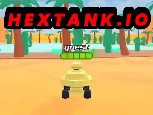 Гульня HexTank.io онлайн