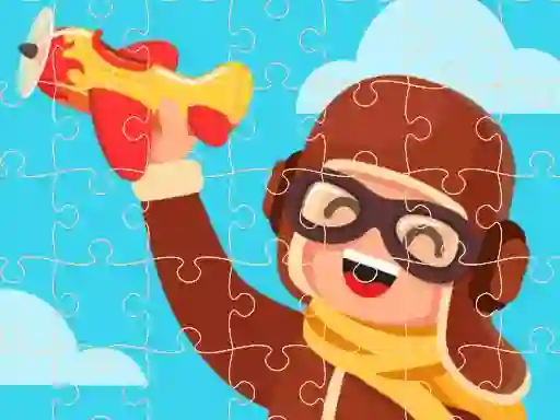 Гульня Airplane Puzzles онлайн
