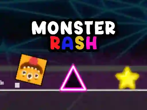 Гульня Monster Rash онлайн