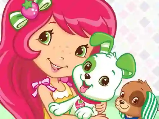Гульня Strawberry Shortcake Puppy Care онлайн