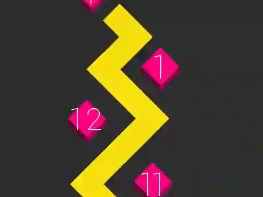 Гульня Zig Zag Switch Color онлайн