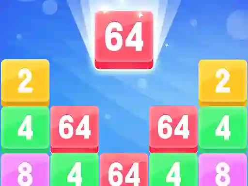 Гульня 2048 Merge Block онлайн