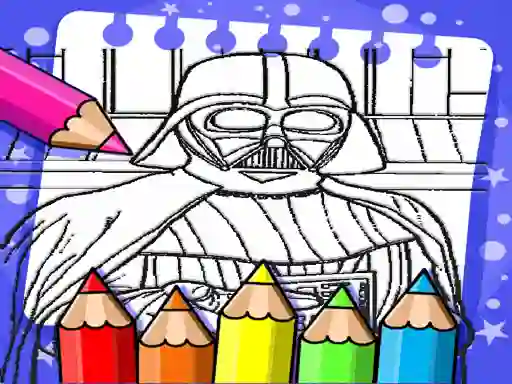Гульня Darth Vader Coloring Book онлайн