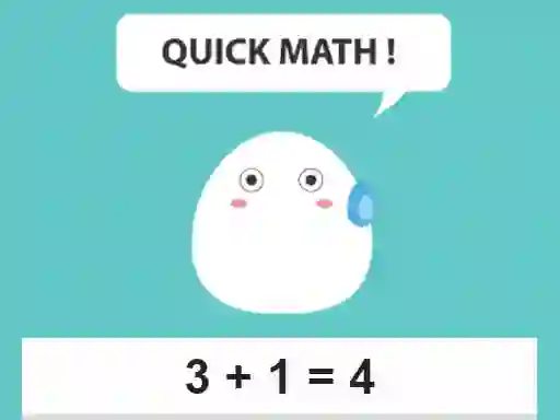 Гульня Quick Math онлайн