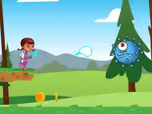 Гульня Doc Mcstuffins Endless Runner Girl онлайн
