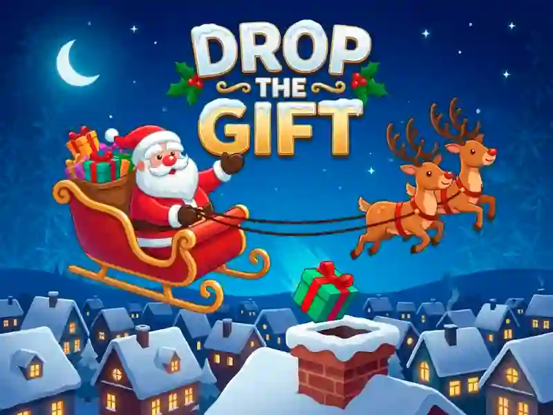 Гульня Drop The Gift онлайн