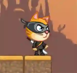 Гульня Ninja Cat Exploit онлайн