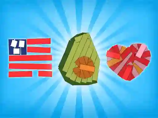 Гульня Sticker Jam Peel Off & Match онлайн