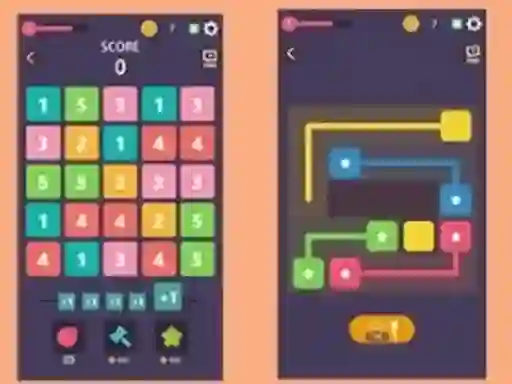 Гульня 3 in 1 Puzzle онлайн