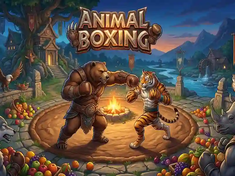 Гульня Animal Boxing онлайн