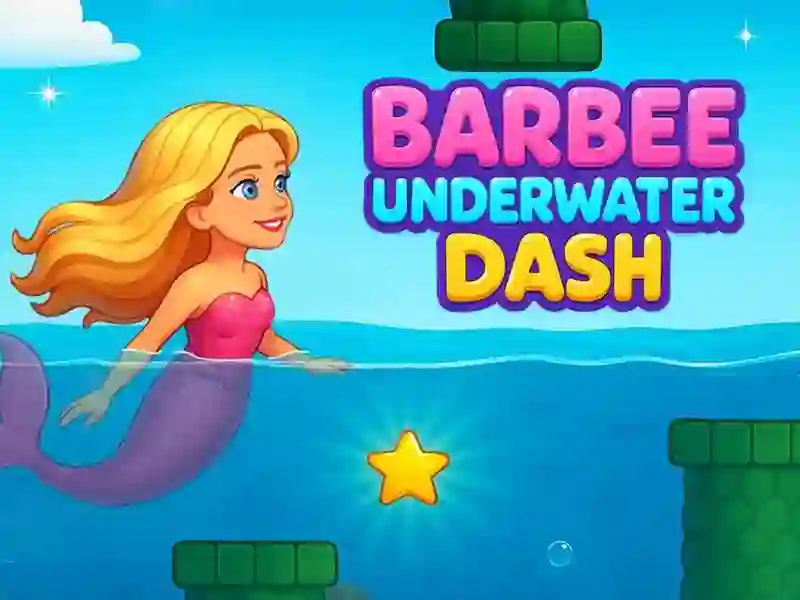 Гульня Barbie Underwater Dash онлайн