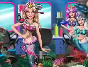 Гульня Mermaid Princess Beauty Salon онлайн