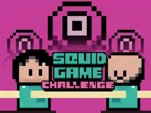 Гульня Squid Game Challenge Online онлайн