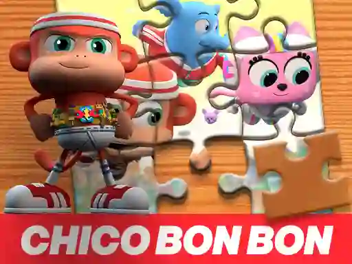 Гульня Chico Bon Bon Jigsaw Puzzle онлайн