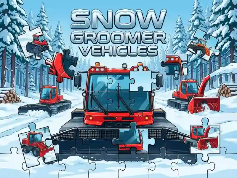 Гульня Snow Groomer Vehicles онлайн