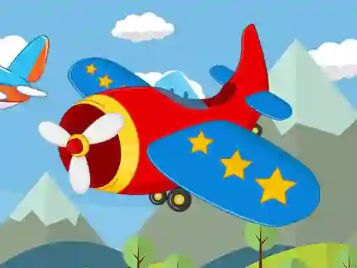 Гульня Airplane Memory онлайн