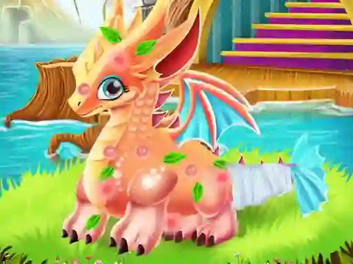 Гульня Cute Dragon Recovery онлайн
