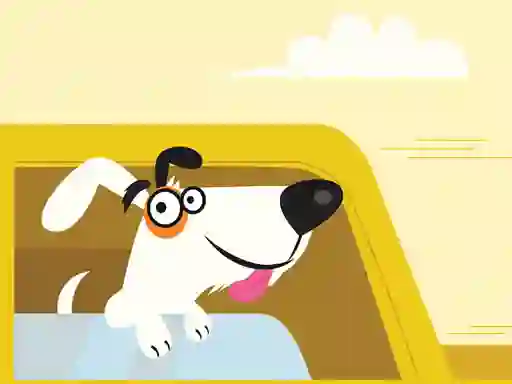 Гульня Adorable Puppies in Cars Match 3 онлайн