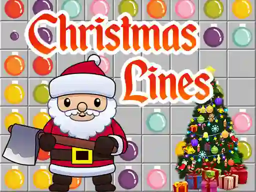 Гульня Christmas Lines онлайн