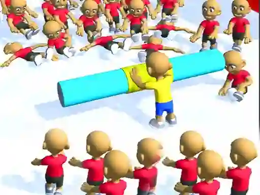 Гульня Push the Crazy Crowd онлайн