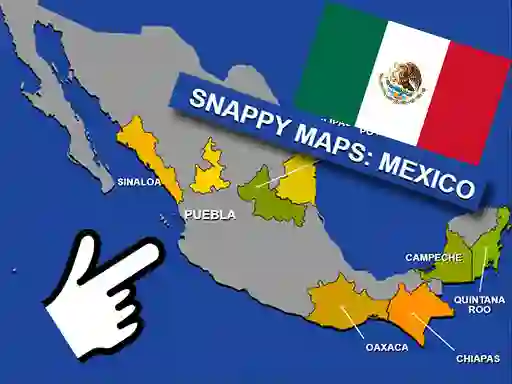 Гульня Scatty Maps Mexico онлайн