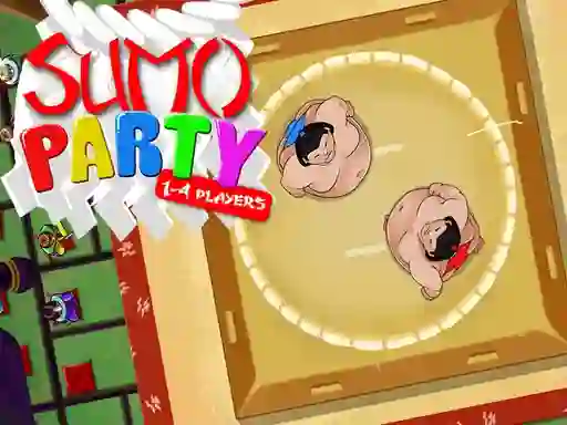 Гульня Sumo Party онлайн