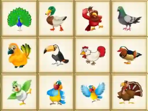 Гульня Birds Board Puzzles онлайн